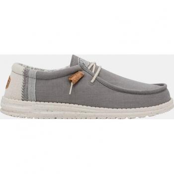 Modelo Hombre WALLY LINEN Natural – Cordones Elásticos, Plantilla Viscoelástica