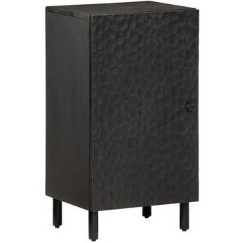 Meuble de Rangement Noir en Manguier