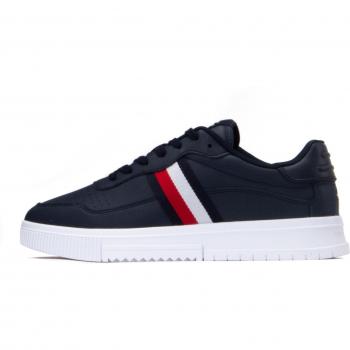 Chaussures à rayures en cuir Tommy Hilfiger, taille 41