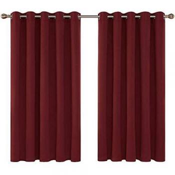 Deconovo Thermal Insulated Blackout Curtains for Kids 66 x 54 Inch