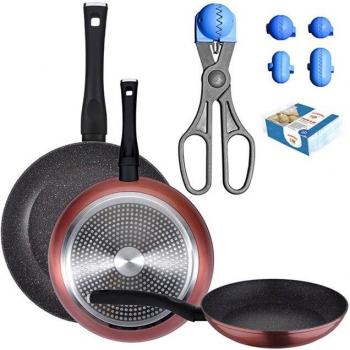 Conj. Casseroles 20/24/28 cm + Ensemble Croquettes