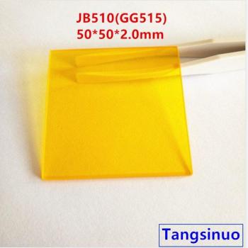 50x50mm JB510 GG515 Longpass Filter Golden Yellow
