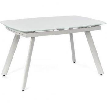 E‑Stylo Tavolo 90×140/210 cm, Vetro Extra White