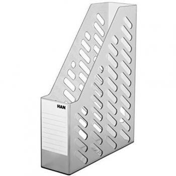 BRILLANT A4 C4 Cartella Trasparente Grigia