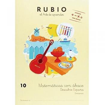 Matemáticas con ábaco 10. Descubre España (Tapa blanda).