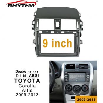Panneau façade autoradio 2DIN 9 Toyota Corolla Altis – Modèle d’adaptation TV