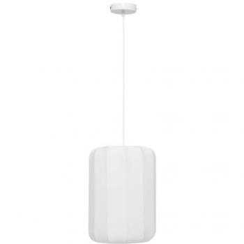 Suspension Tobie Coton Blanc D25 cm – Électrique