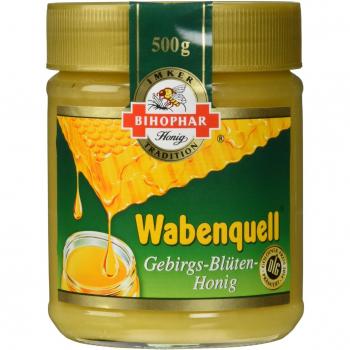 Bihophar Wabenquell Gebirgsblütenhonig 500 g
