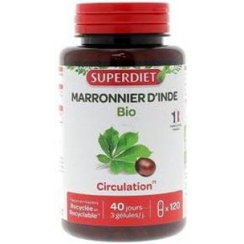 Superdiet Castaño de la India 120 Perlas Naturales