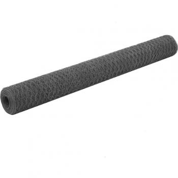 Kurníkové pletivo šedé s PVC povlakem 25 m x 1,2 m