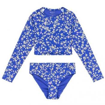 Abbigliamento da mare Roxy Shadow Floral Blu