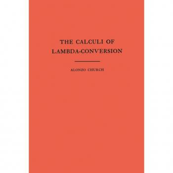 Vitalsource Technologies, Inc. Calculi Of Lambda Conversion. (am-6), Volume 6
