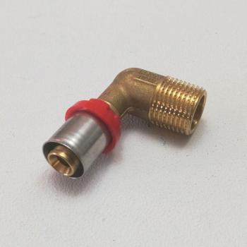 Raccord Male Courbe 16 mm 1654CT