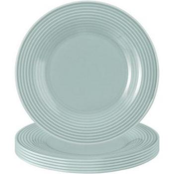 Seltmann Beat Arktisblau Teller – 17 cm, 6‑er-Set aus Porzellan