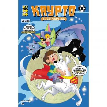 Krypto el superperro núm. 3 de 6 (Tapa blanda).