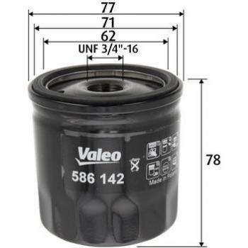 VALEO Oil Filter for VW, AUDI, SKODA 04E115561B