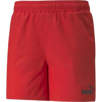 Short Puma Essential Tape Woven Rouge Noir