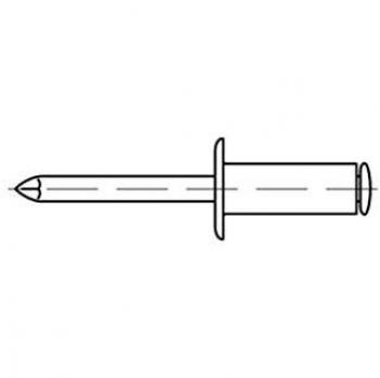 Blindniete (Dorn A 4/a 4) – Modell 88415, Flako A 5×8 S