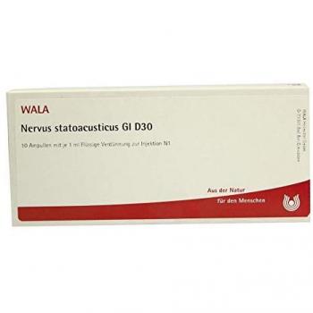 Statoacusticus Nerven‑Glutamindämpfung, D30, 10 × 1 ml