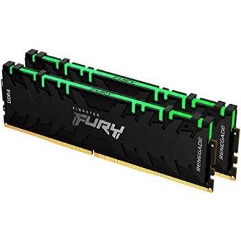 Kingston FURY Renegade RGB (2 x 8GB, 4000 MHz, DDR4-RAM, DIMM), RAM, Schwarz