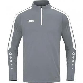 Jako Ziptop Power Hoody, 8623-840, Heren/Dames, Groen/Grijs, XL