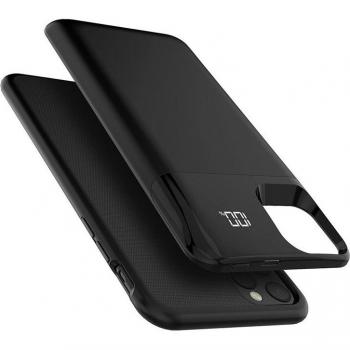IPhone Battery Case with Wireless Charging and Smart Display for X, XS, XR, XS Max, 11, 11 Pro, 11 Pro Max