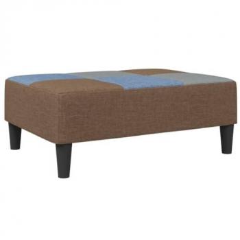Chaise compacte patchwork 77×55×31 cm Vidaxl