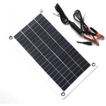 10W 18V Portable Solar Charger for 12V Systems