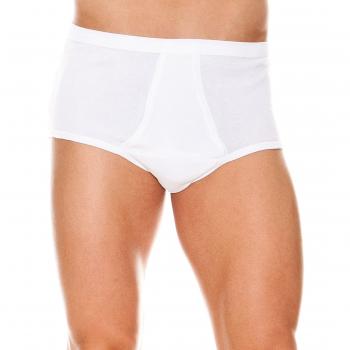 Slip classico a apertura laterale 0335 uomo 48 bianco