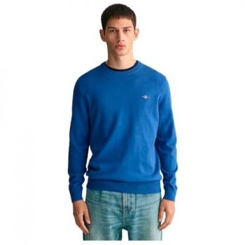 Classic Saxony Blu Maglione GANT 3XL