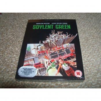 SOYLENT GREEN PREMIUM COLLECTION BLU-RAY, DVD + DIGITAL HD  {Free P&P Tracked 24