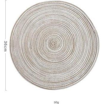 Linen Kitchen Coaster Pack (Round)