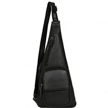 Sac à Bandoulière Hexagona Noir 45 cm Soft