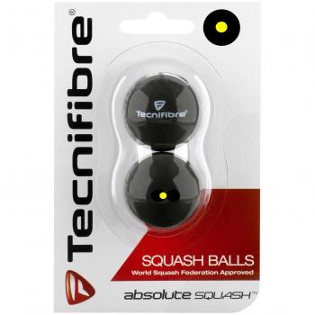 Tecnifibre Yellow Dot Squash Balls
