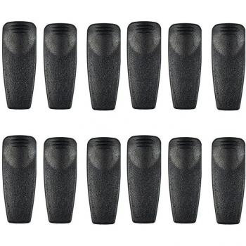 Pack de 12 Clips de Ceinture HNN9013 pour Talkie-Walkie Motorola XTS2500 HT1250 NTN9858 GP328 GP338 GP340 GP140 MTX850 PRO5150 XTS1500