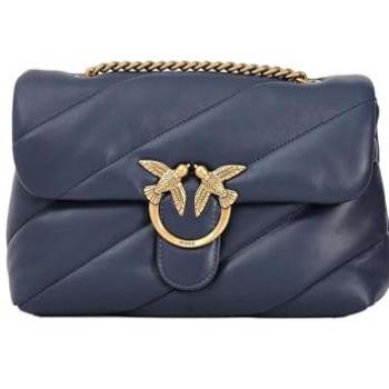 Pinko Love Puff Classic Medium nero nappa liscio