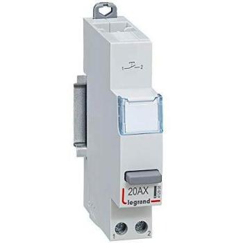 Commutateur Legrand CX³, 1 contact NO, 20 A, simple fonction
