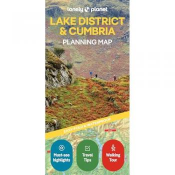 Lake District & Cumbria Planning Map 2ed -anglais-