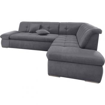 Moric Luxus Sofa mit Ottomanen-Abschluss