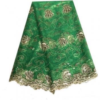 Brillance Africana – Tulle à Dentelle et Paillettes pour Robes