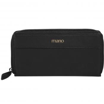 Don Romeo Wallet RFID Leather 18 cm Black