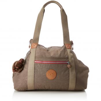 Kipling ART M Sac de plage, 58 cm, 26 litres, Beige (Véritable C)