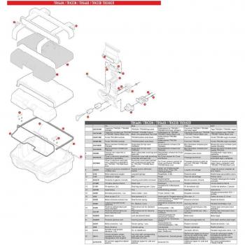 Givi Z641N33M Scharnierblock für TRK33N