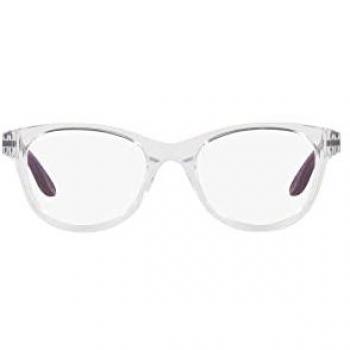 Oakley OY8022 HUMBLY Youth – Clear 44 Frame, Blue Light Blocking, FSA Eligible