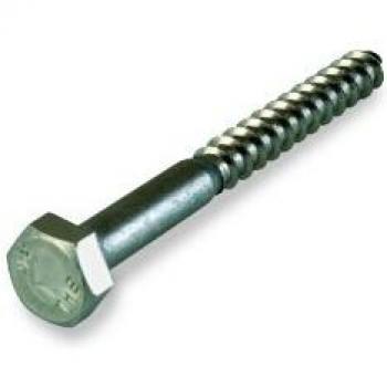 Vis bois inox A2 Suki 6180444 8mm x 80mm (élément)