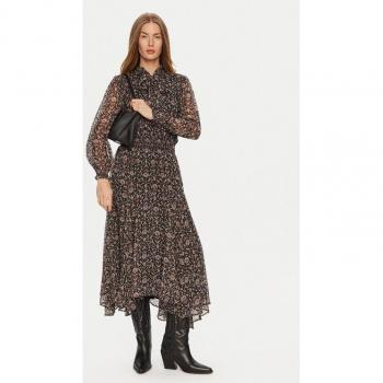 Pepe Jeans Vestido Pixy Negro Long Sleeve, Estilo Casual, Talla XS, Poliéster