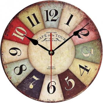 Timelike Shabby Chic Wall Clock