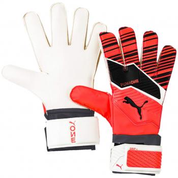 PUMA OneGrip Torhüterhandschuhe 4 Packung Rot/Schwarz/Weiß