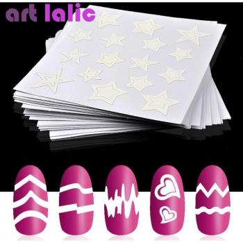 Set di stencil per nail art