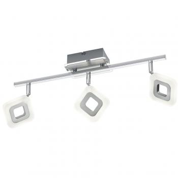 Trio Paradox LED-Deckenlicht – Chrom‑Aluminium, gebürstet, Weißacryl (871910306)